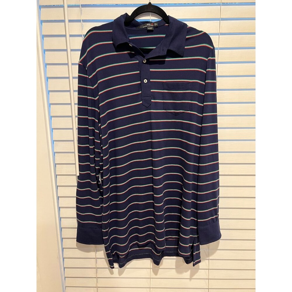 Ralph Lauren RLX Long Sleeve Polo‎ Shirt - Size XL